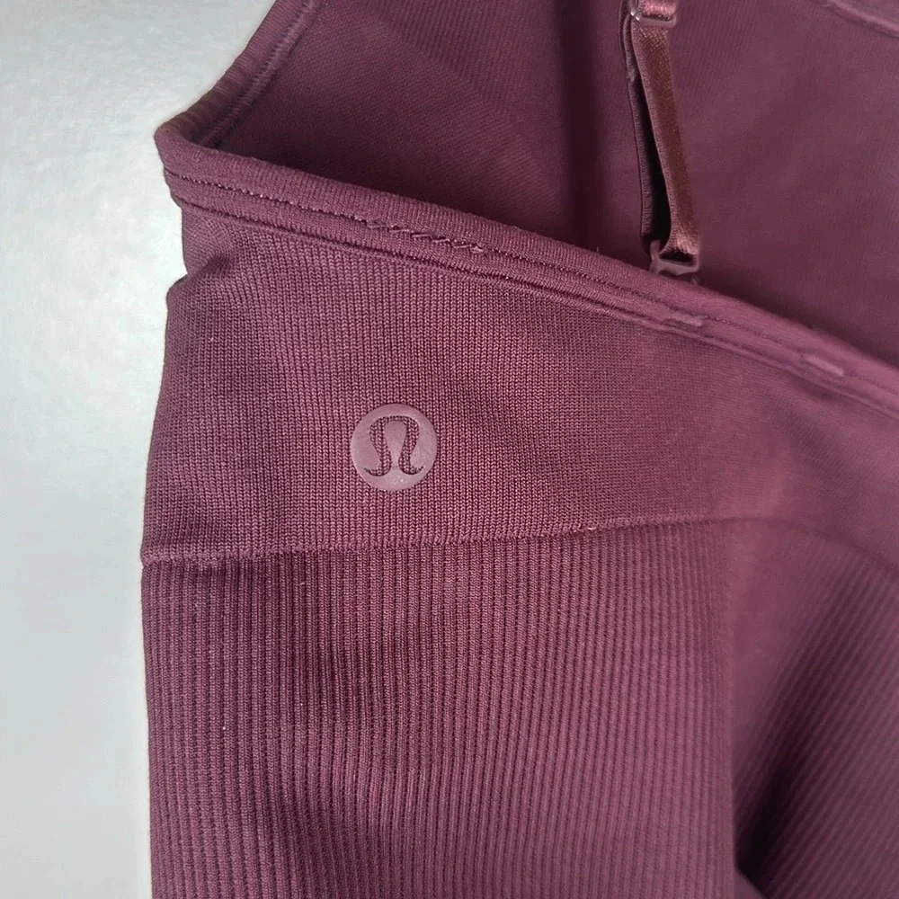 Lululemon Ebb To Street Bra Longline Size 2 - Picture 7 of 9